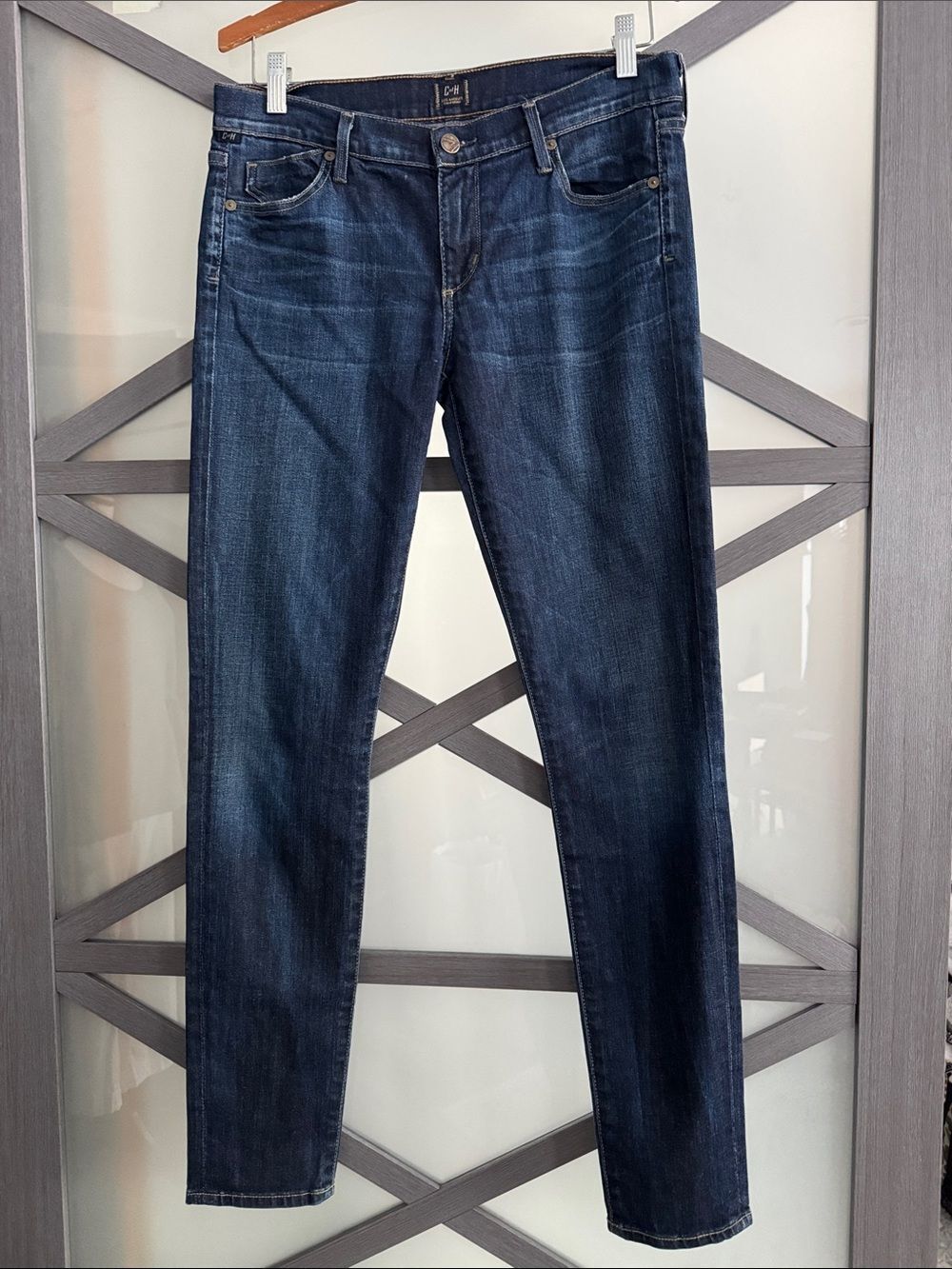 Citizens Of Humanity Avedon Low Rise Skinny Jeans in Dark Indigo Size 230